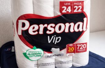 FOLHA DUPLA É CAMINHO SEM VOLTA Personal Papel Higiênico Vip Folha Dupla 24 Rolo…