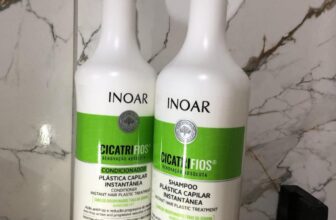 PRA DAR UMA RENOVADA NAS MADEIXAS Inoar Kit CicatriFios Plástica Capilar – Shamp…