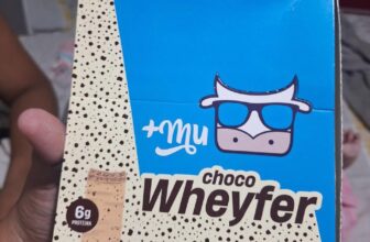 +Mu Chocowheyfer Snack Proteico Sabor Cookies – Display com 12 unidades DE 70 |…