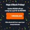 +1 NOVO CUPOM AMAZON   R$ 300 OFF em compras acima de R$ 1.999 Cupom: VIROUBLAC…