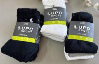 Kit 6 Pares Meias Lupo Cano Médio DE 103,10 | POR 49,99 (8,33 Cada Unid) https:…