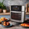 COM GRADINHAS ANTIADERENTE E TUDOOO Air Fryer Kitchen Art 16L 4 em 1 DE 699 | PO…