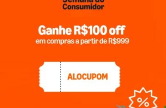 NOVO CUPOM AMAZON R$100 OFF em R$999 CUPOM: ALOCUPOMResgate aqui https://amzn.t…