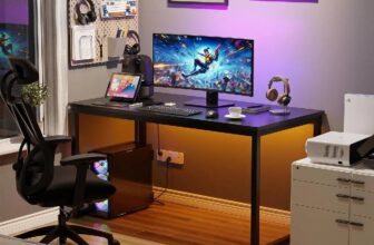 BARATA DEMAIS Mesa Industrial 90x45cm – Preto DE 123 | POR 92  CUPOM: AQUITEMPRO…