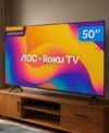PRA VOCÊ NÃO PERDER O JORNAL DA SUA CIDADE Smart Tv 50 Aoc 4k Dled Roku Tv Quad …