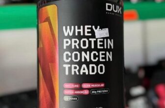 WHEYZIN DE QUALIDADE Dux Nutrition Whey Protein Concentrado 900g Sabor Doce De L…