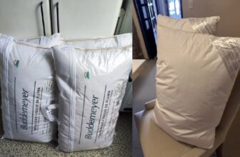 DURMA NAS NUVENS  Kit Travesseiro 50x70cm Buddemeyer Toque de Pluma Algodão Bran…