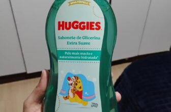 RADIN, MAMÃES E RELÍQUIAS DE PELE FINA Sabonete Líquido de Glicerina Huggies Ext…
