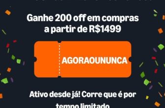 NOVO CUPOM NA AMAZON  R$200 OFF em R$1499 Cupom AGORAOUNUNCA https://amzn.to/4i…