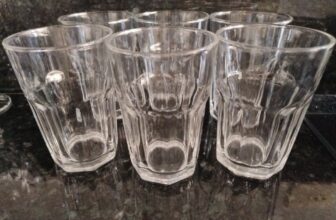 PARA NÃO PASSAR VERGONHA COM AS VISITAS Jogo 6 Copos De Vidro Alto Grosso Refrig…