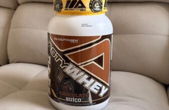 SUA VÓ VAI ATÉ FALAR ”COMO VOCÊ TA FORTINHO” Whey Protein Adaptogen Science Po…