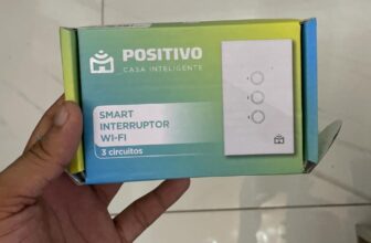 SÓ GRITAR A ALEXA QUE ELA LIGA ACENDE A LUZ Smart Interruptor Wi-Fi Positivo 3 M…