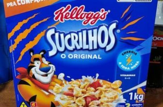 Cereal Sucrilhos Original Kellogg’s 1kg DE 48 | POR 26,06 Resgate o cupom: 15OF…