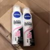 NIVEA Kit Desodorante Aerossol Black & White Clear 150ml – 2 Unidades DE 25…