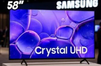 Samsung Smart TV 58″ Crystal UHD 4K DE 3.499 | POR 2.270 NO PIX Aplique o cupom…