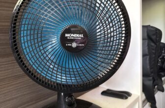 Ventilador de Mesa Mondial 110V, 30cm, 6 pás, Super Power – VSP-30-AP DE 144,30…