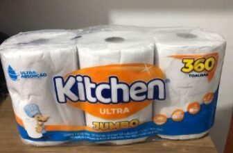 DEKEAN Papel Toalha Kitchen Ultra Jumbo 360 Folhas DE 18 | POR 11,89 CUPOM: 15O…