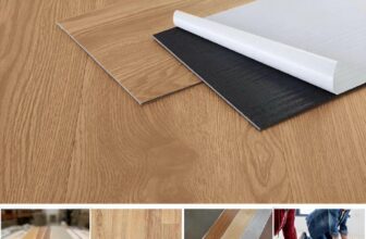 NÃO VAI GASTAR CARÃO COM PEDREIRO Piso Vinílico Autocolante Régua Adesiva Madeir…