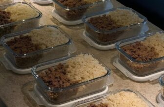 PRA DEIXAR NO JEITO A TUA SEMANA DE DIETA  Kit 10 Pote Hermético De Vidro Retang…