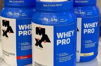 Whey Pro Max Titanium Protein Pro 1kg (3 sabores) DE 104,59 | POR 78,99 https:/…