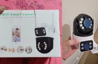 SEGURANÇA NUNCA É DE MENOS! Câmera Segurança Ip Externa Wifi Prova Dagua IP66 Le…