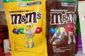 Chocolate M&M’S 132g Ao Leite POR 10,90 https://amzn.to/4rxgoI4 Amendoim PO…