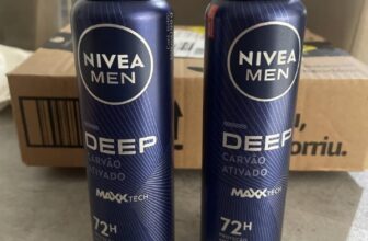 NIVEA MEN Desodorante Antitranspirante Aerossol Masculino Deep Original 150ml D…