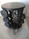 Porta Condimentos Temperos Giratório 9 Potes De Vidro DE 59,99 | POR 36,54  htt…