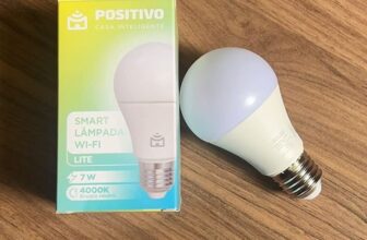 ATÉ SUA CASA VAI FICAR MAIS INTELIGENTE QUE VOCÊ  Lâmpada Inteligente Positivo 9…