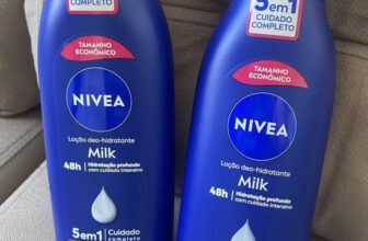 TA NA HORA DE CUIDAR DESSA PELE NIVEA Kit Loção Hidratante Milk 400ml (2 unidade…