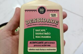 DEIXA TEU CABELO MAIS RESISTENTE Densidade Acidificante Capilar 250g Lola Cosmet…