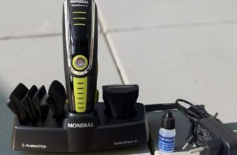 PARA VOCÊ QUE É DO TIME DOS LISOS Aparador de Pelos Super Groom 06 Mondial 6W Bi…