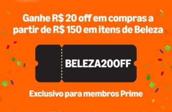 CUPOM DE R$20 OFF EM BELEZA NA AMAZON R$20 OFF em R$150 exclusivo para membros …