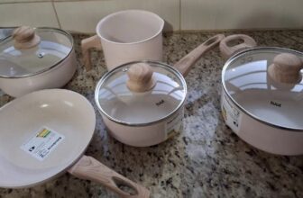 Jogo De Panelas Cerâmico Indução Tuut Ecoglide 5 Peças DE 299,99 | POR 161,49 n…