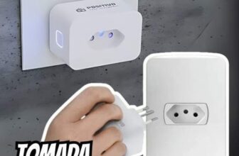 Smart Plug Wi-Fi 10A/1000W, Positivo Casa Inteligente DE 128 | POR 55 https://a…