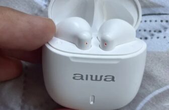 JÁ PREPARA A PLAYLIST DO CARDIO Fone De Ouvido AWS-EB-05-W Earbud Branco Aiwa PO…