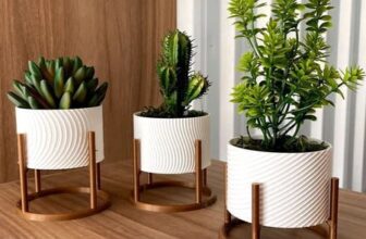 O VERDINHO QUE SUA CASA PRECISAVA Trio de Vasos com Suporte Para Cactos POR 35 h…