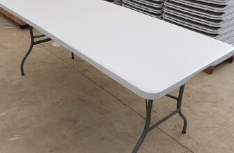 Mesa Dobrável Portátil Healer 1,80m DE 399 | POR 259,82 até 6x Resgate o Cupom …