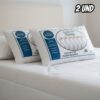 PRA DESCANSAR A FABRICA DE FIC Kit 2 Travesseiros Pena De Ganso 70x50cm Toque Pl…