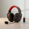 Headset Gamer Redragon Zeus Pro Preto Sem Fio 7.1 DE 447,50 | POR 274,90 até 6x…