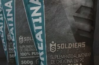 Soldiers Nutrition Creatina Monohidratada 500g POR 35  Selecione “comprar com r…