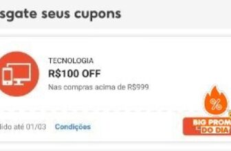 🎟️ R$100 OFF em R$999 Resgate aqui: 🔗 https://s.shopee.com.br/9AKL6y1Chk