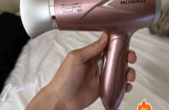 ✅ MONDIAL Secador de Cabelos Travel, Golden Rose, 1200W 🔥…