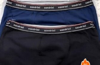 🩲 Kit 10 Cuecas Boxer Sandrini Masculinas Algodão 🔥 DE…