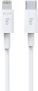 Cabo USB Tipo-C Para Lightning 8 Pinos 3A 20W 1 Metro Branco – L810PD ELG