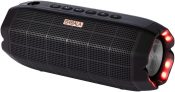 Sabala Caixa de Som Bluetooth Sem Fio, caixa de som portátil com Bataria Recarregável, Luminária e rádio FM DR-101 (black)