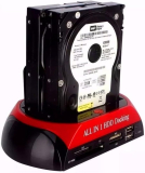 Leitor Hd Externo Usb Sata Ssd Ide Clone Usb Tf Micro Gaveta Hf02