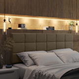 Cabeceira de Cama Queen Casal Bia 1,60