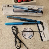 PRA AJEITAR AS MADEIXAS Prancha Chapinha Titanium Blue Profissional Britânia 220…