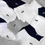 MEIAS PRA TU DEIXAR LARGADAS PELA CASA Kit 6 Pares Meias Lupo Cano Médio   DE 97…